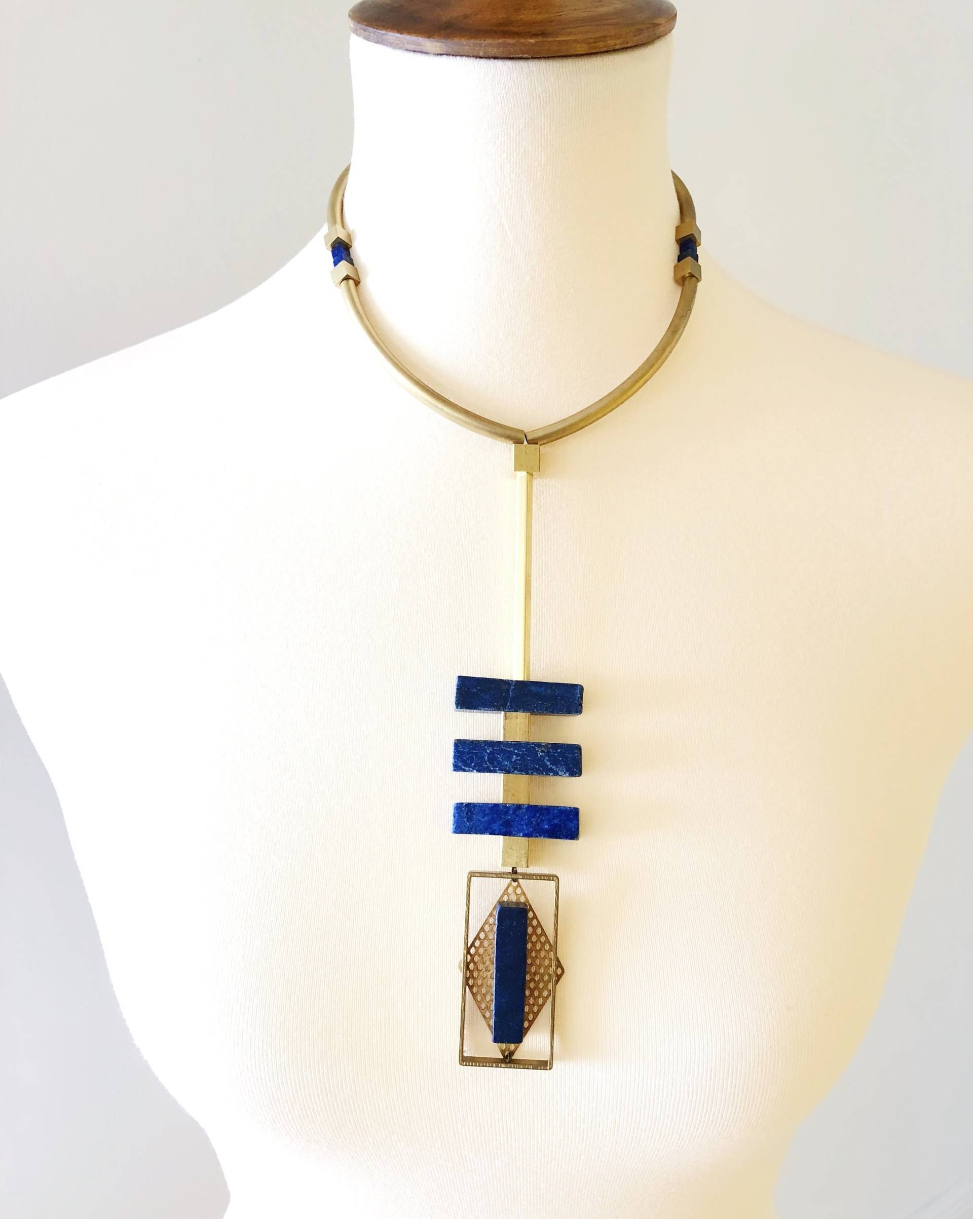 Lapislazuli Halskette - Trinity Lapislazuli Halskette - Trinity von CREOHealingJewelry