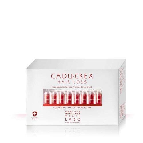 CRESCINA Cadu-Crex Serious Hair Loss Women 40 Ampoules x 3.5ml Flüssigkeit für alle Haartypen bei Frauen von CRESCINA
