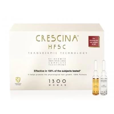 CRESCINA HFSC TRANSDERMIC technology ampoule complex for restoring hair growth and against hair loss for men, 1300, N 10+10 von CRESCINA