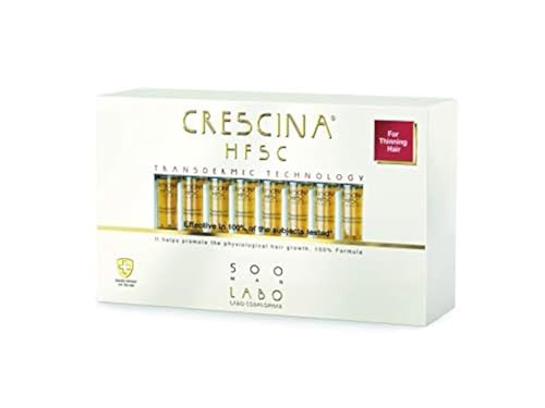 Crescina HFSC Transdermic Technology Physiologisches Haarwachstum, 500 Frauen, 20 Ampullen von CRESCINA