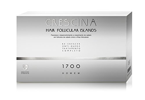 Crescina Hair Follicular Islands 1700 Man Complete Treatment 10+10 Ampoules von CRESCINA