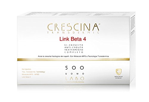 LABO CRESCINA TRANSDERMIC LINK BETA-4 Komplette Behandlung 500 Herren 20+20 Fiale LABO CRESCINA TRANSDERMIC LINK BETA-4 Komplette Behandlung 500 Herren 20+20 Fiale von CRESCINA