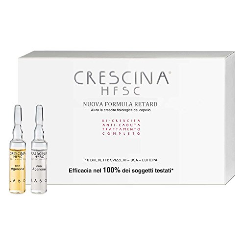 Labo CRESCINA Komplett-Behandlung gegen Haarausfall HFSC RETARD 200 Damen 10 + 10 Ampullen von CRESCINA