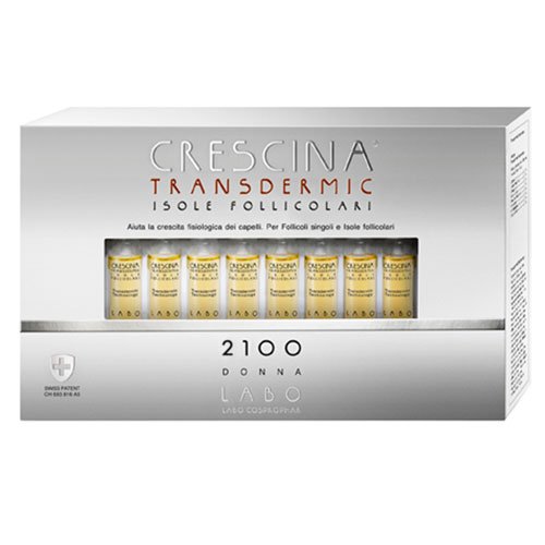Labo CRESCINA TRANSDERMIC INSELE VOLLICOLARI RI-CRESCITA 2100 Anti-Haarausfall Damen 20 Ampullen von CRESCINA
