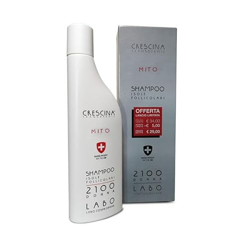 Labo Crescina Transdermic Mito, Shampoo für Haarwuchs, 2100, für Damen, 150 ml von CRESCINA