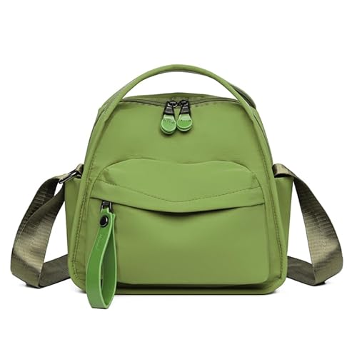 Crossbody Bag for Frauen Reißverschluss Schulter Handtasche Hobo -Tasche (grün) von CRGANGZY