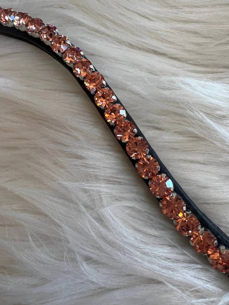 stirnriemen Slim Apricot stirnriemen Slim Apricot von CRHARMONYEQUESTRIAN