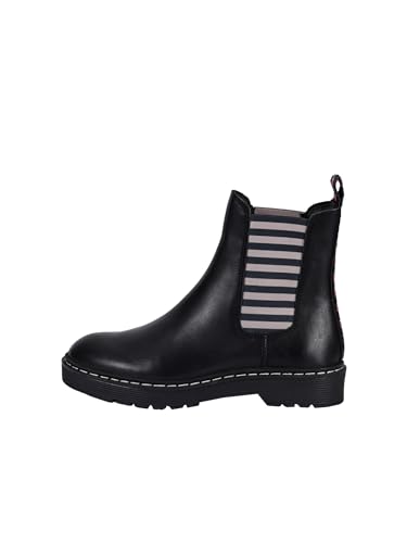 CRICKIT® Chelsea Boot Damen LENJA | Chelsea Boot Stiefelette aus Leder für Damen aus 100% Leder | Streifen von CRICKIT