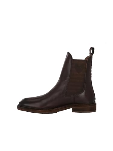 CRICKIT® Chelsea Boot Damen Nadine | Chelsea Boot Stiefelette für Damen aus 100% Leder | Herz mit Streifen von CRICK IT