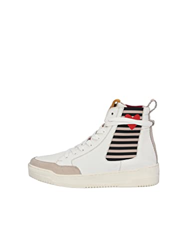 CRICKIT® Sneaker Damen Maxie | Sneaker Turnschuh High aus Leder für Damen aus 100% Leder von CRICKIT