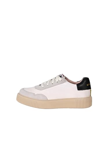 CRICKIT® Sneaker Damen Opal | Sneaker Turnschuh Low für Damen aus 100% Leder | Schriftzug von CRICK IT