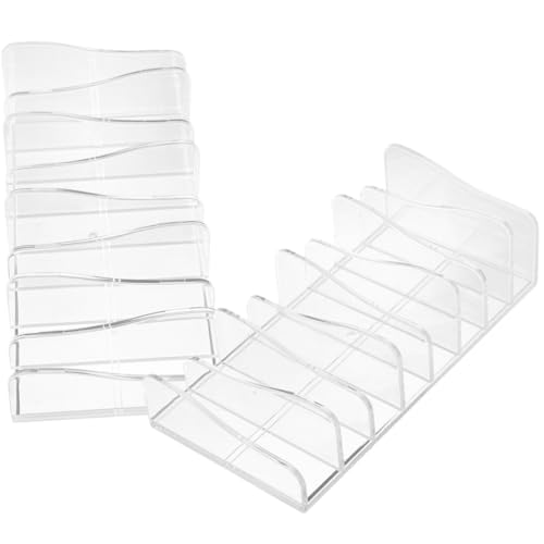 CRILSTYLEO 2stücke Transparenter Augenmakeup Organizer Lidschatten Halter Für Kosmetische Aufbewahrung Für Ordnung Dem Schminktisch Und Einfache Zugänglichkeit von CRILSTYLEO