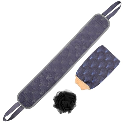 CRILSTYLEO Rückenschrubber Peelingtücher Duschtuch Peelingschrubber Badetuch Peeling Zubehör Fürs Bad Peeling Handschuhe Badehandschuhe Badehandschuhe Badeball von CRILSTYLEO