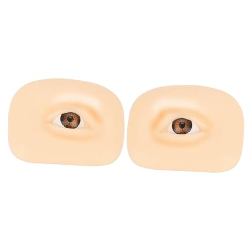 CRILSTYLEO Make-up-übungsbrett Aus Silikon Lidschatten-übungshaut Künstliche Silikon-make-up-haut Praktisch Zum Üben von CRILSTYLEO