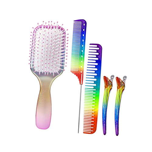 CRILSTYLEO 1 Set Breiter Zahn Haarkamm Mit Luftpolster Für Sanftes Entwirren Multifunktions Haarstyling Kamm Ideales Haarschneide Zubehör Für Damen Und Herren von CRILSTYLEO