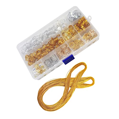 CRILSTYLEO 1 Satz Haarschmuck Haarmanschetten Haarschmuck Für Zöpfe Haarperlen Accessoires CRILSTYLEO 1 Satz Haarschmuck Haarmanschetten Haarschmuck Für Zöpfe Haarperlen Accessoires von CRILSTYLEO