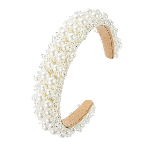 CRILSTYLEO Haarreif Kreatives Braut-stirnband Weiße Kristall-haarspange Für Frauen Und Mädchen CRILSTYLEO Haarreif Kreatives Braut-stirnband Weiße Kristall-haarspange Für Frauen Und Mädchen von CRILSTYLEO