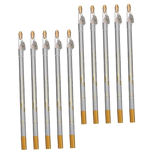 CRILSTYLEO 10 Stück Bleistiftspitzer Augenbrauenstift Striche Bleistifte Augenbrauen Werkzeug Make Up Augenbrauenstifte Eyeliner Make Up Stift Eyeliner Stift Eyeliner Make von CRILSTYLEO
