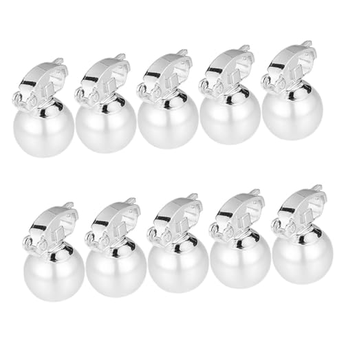 CRILSTYLEO Perlenhaarnadel Mit Glänzenden Perlen Für Damen Ohrclips Und Halsketten-set Alltag Und Hochzeiten CRILSTYLEO Perlenhaarnadel Mit Glänzenden Perlen Für Damen Ohrclips Und Halsketten-set Alltag Und Hochzeiten von CRILSTYLEO