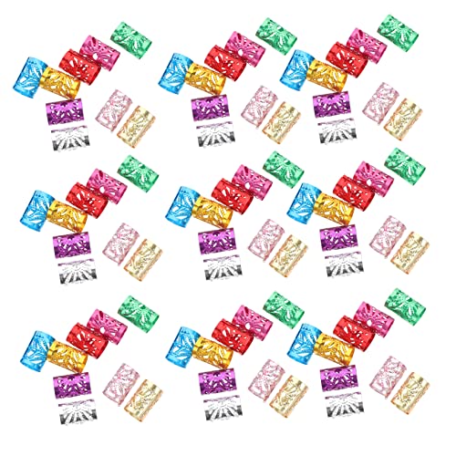 CRILSTYLEO 100 Stück Haarschmuck Ringe Haarmanschetten Zum Flechten Haarschlauchringe Mit Perlen Für Zöpfe CRILSTYLEO 100 Stück Haarschmuck Ringe Haarmanschetten Zum Flechten Haarschlauchringe Mit Perlen Für Zöpfe von CRILSTYLEO