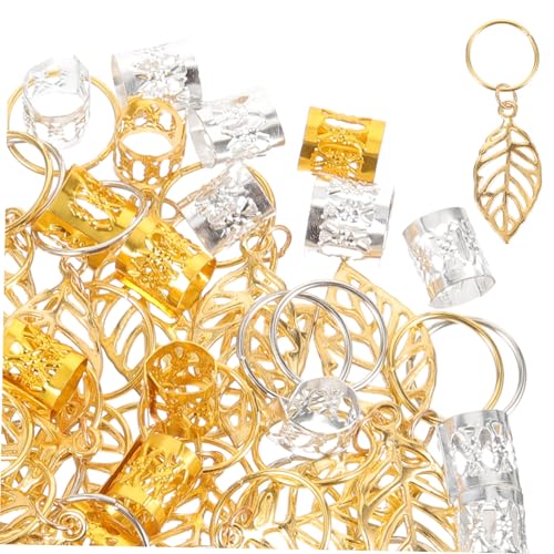 CRILSTYLEO 100st Haar-kopfschmuck Flechten Von Haarspulen Haarspangen Haargeflecht-manschettenclip Haare Geflochten Ringe Dreadlocks Haarperlen Haare Filigranes Rohr Manschetten Haarschmuck CRILSTYLEO 100st Haar-kopfschmuck Flechten Von Haarspulen Haarspangen Haargeflecht-manschettenclip Haare Geflochten Ringe Dreadlocks Haarperlen Haare Filigranes Rohr Manschetten Haarschmuck von CRILSTYLEO