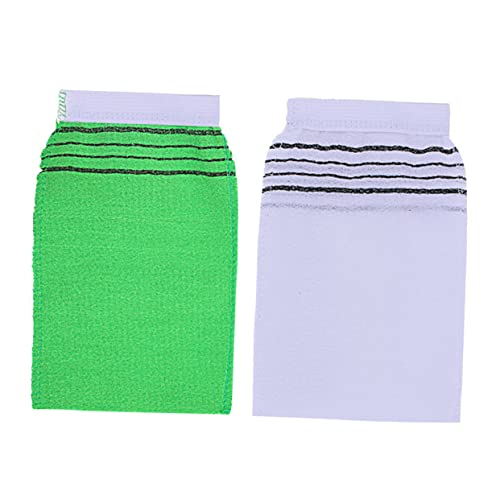 CRILSTYLEO 10er-pack Badehandschuhe Weiche Fäustlinge Zum Duschen Bad Grobe Textur Handtuch Sanfte Peeling-badefäustlinge Reisefreundliche Spa-handschuhe von CRILSTYLEO