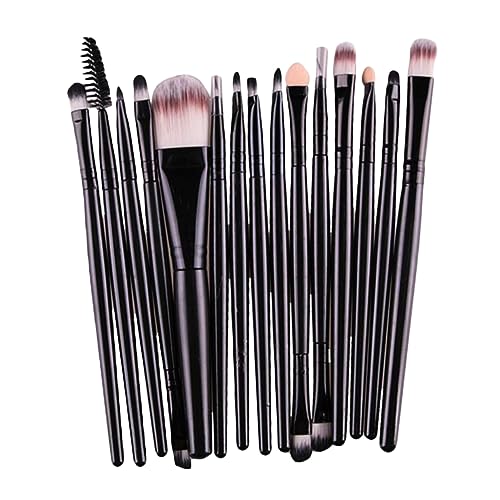 CRILSTYLEO 15-teiliges Make-up-pinselset Für Augen-make-up Lidschatten Eyeliner Und Lippenpinsel Professionelle Kosmetikpinsel Für Grundierung Und Make-up-anwendung von CRILSTYLEO