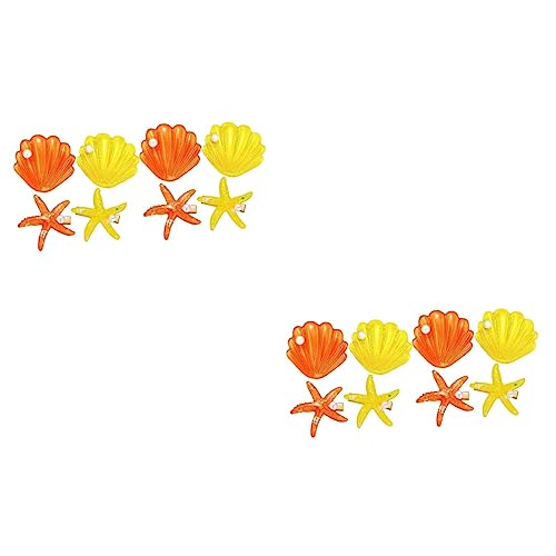 CRILSTYLEO 16 Stk Seestern Haarspange Seitenclip Meerjungfrau Mädchen Haarspangen Muscheln Haarperle Haarband Mit Clips Haarnadel Mit Glitzerschleife Reize Haarschleifen Plastik CRILSTYLEO 16 Stk Seestern Haarspange Seitenclip Meerjungfrau Mädchen Haarspangen Muscheln Haarperle Haarband Mit Clips Haarnadel Mit Glitzerschleife Reize Haarschleifen Plastik von CRILSTYLEO