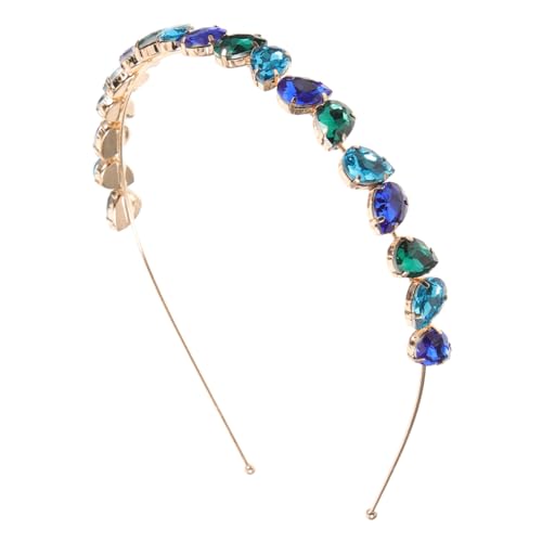 CRILSTYLEO Strass-haarreif Modisches Stirnband Elegant Und Aus Glas Kopfbedeckung Für Mädchen von CRILSTYLEO