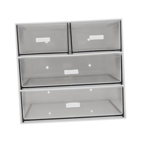 CRILSTYLEO 1stk Schublade Make-up-aufbewahrungsschubladen Make-up-organizer Make-up-organisationshalter Make-up-aufbewahrungsorganisator Schubladenbehälter Pp Weiß von CRILSTYLEO