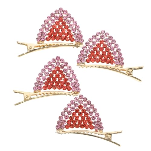 CRILSTYLEO Seitliche Haarspange Mit Strass Katzenohren-schmuck Haarschmuck Für Damen Metall Haarschmuck von CRILSTYLEO