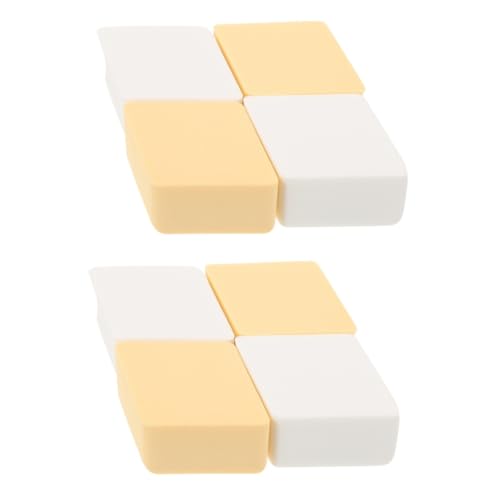CRILSTYLEO 2 Sets Herzförmiges Make-up-blender-schwämme-set Wiederverwendbar Für Frauen Puff Für Foundation Concealer Bronzing-creme Rouge Highlighter 4 Stück * 2 CRILSTYLEO 2 Sets Herzförmiges Make-up-blender-schwämme-set Wiederverwendbar Für Frauen Puff Für Foundation Concealer Bronzing-creme Rouge Highlighter 4 Stück * 2 von CRILSTYLEO