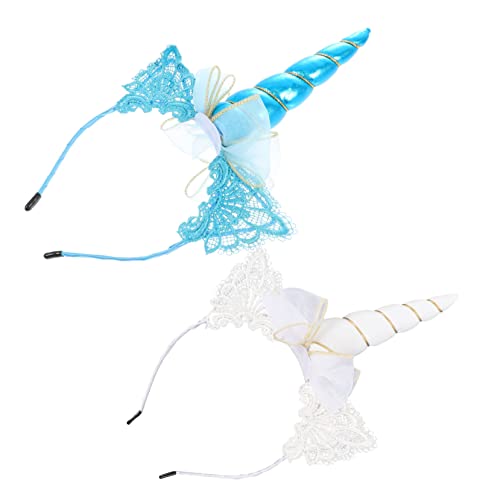 CRILSTYLEO 2 Stück Einhorn Stirnband Cosplay Haarreifen Einhorn Haarbekleidung Kreative Haarbänder Fotografie Requisiten Kreative Haarreifen Einhorn Design Stirnbänder Cosplay CRILSTYLEO 2 Stück Einhorn Stirnband Cosplay Haarreifen Einhorn Haarbekleidung Kreative Haarbänder Fotografie Requisiten Kreative Haarreifen Einhorn Design Stirnbänder Cosplay von CRILSTYLEO