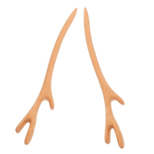 CRILSTYLEO Retro Haarnadel Holz Chinesische Haarstäbchen Vintage Dekorativer Haarstab Für Frauen Langes Haarstäbchen Haarstab Aus Holz von CRILSTYLEO
