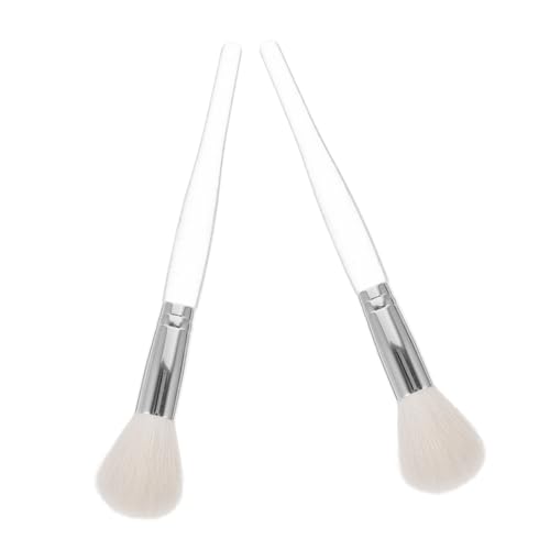 CRILSTYLEO 2 Stück Puderpinsel Für Loses Puder Aluminiumrohr Wolle Kunststoffgriff Loser Puderpinsel Kosmetik Applikatorpinsel Kosmetikpinsel CRILSTYLEO 2 Stück Puderpinsel Für Loses Puder Aluminiumrohr Wolle Kunststoffgriff Loser Puderpinsel Kosmetik Applikatorpinsel Kosmetikpinsel von CRILSTYLEO