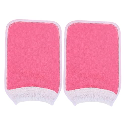 CRILSTYLEO Duschschrubber Badehandschuhe 2pcs Peeling-schrubber Für Badetücher von CRILSTYLEO