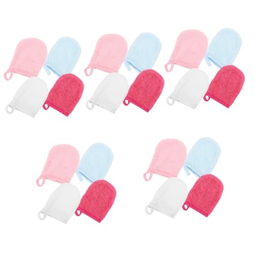 CRILSTYLEO 20 Stk Reinigung Der Fingerspitzen Gesichtshandschuhe Make-up-schwämme Maske Desmaquillantes Gesichtsscheiben Make-up-entferner-tuch Wickeltuch Aus Mikrofaser Superfeine Faser CRILSTYLEO 20 Stk Reinigung Der Fingerspitzen Gesichtshandschuhe Make-up-schwämme Maske Desmaquillantes Gesichtsscheiben Make-up-entferner-tuch Wickeltuch Aus Mikrofaser Superfeine Faser von CRILSTYLEO