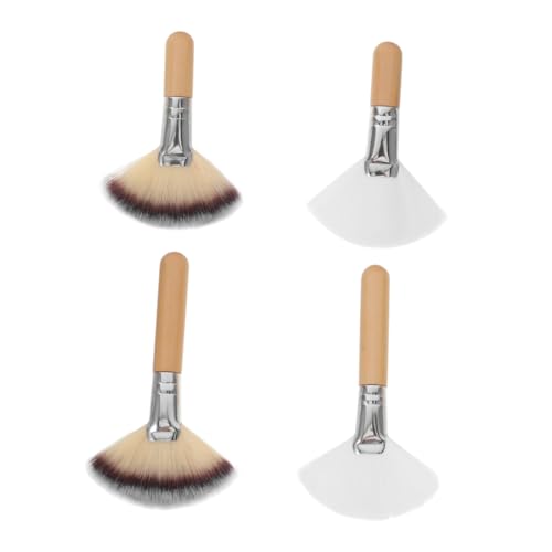 CRILSTYLEO 20 Stk lose puderpinsel make-up pinsel Hervorhebungspinsel Markieren pro brush kosmetikpinsel Foundation-Pinsel für flüssiges Make-up Fächer-Make-up-Pinsel Damen Gesichtsbürste von CRILSTYLEO