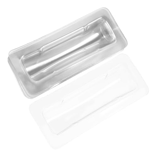 CRILSTYLEO 24St Transparenter Lippenstiftclip Kuchenform Aufbewahrung Geld Bankkarte Kasse SPF DIY Kartenhalter Transparente Kartenhalter Klarer Lippenbalsamhalter Halter für Lipgloss Plastik CRILSTYLEO 24St Transparenter Lippenstiftclip Kuchenform Aufbewahrung Geld Bankkarte Kasse SPF DIY Kartenhalter Transparente Kartenhalter Klarer Lippenbalsamhalter Halter für Lipgloss Plastik von CRILSTYLEO