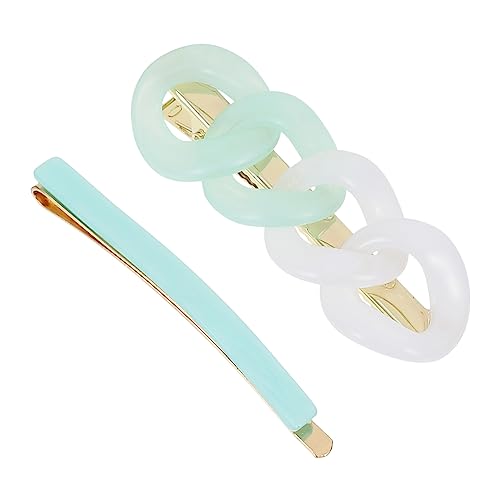 CRILSTYLEO Haarspangen Aus Kunstharz Kreative Haarspangen Für Elegante Damen Kopfbedeckungen Haarschmuck Mit Schickem Aussehen von CRILSTYLEO