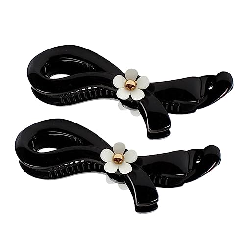 CRILSTYLEO 2er Satz Blumen-haarspangen Modische Bananen-haarspangen Haarschmuck Für Damen Und Mädchen von CRILSTYLEO