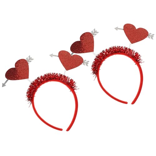 CRILSTYLEO 2er Satz Filz Party Stirnbänder Elegant Hochzeit Valentinstag Haarband Kopfschmuck CRILSTYLEO 2er Satz Filz Party Stirnbänder Elegant Hochzeit Valentinstag Haarband Kopfschmuck von CRILSTYLEO