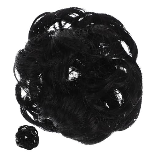 CRILSTYLEO 2er Satz Haarteil Für Unordentlichen Dutt Haarschmuck Für Haarknoten Elastisches Gummiband Für Lockiges Haar Chignon-extensions Für Frauen CRILSTYLEO 2er Satz Haarteil Für Unordentlichen Dutt Haarschmuck Für Haarknoten Elastisches Gummiband Für Lockiges Haar Chignon-extensions Für Frauen von CRILSTYLEO