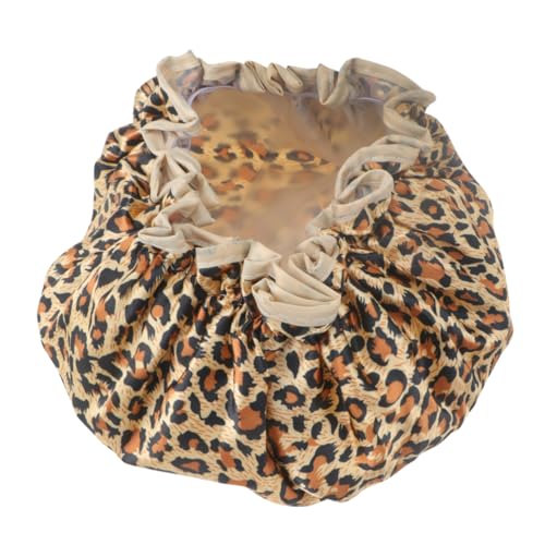 CRILSTYLEO Elastische Haarduschhaube Badehaube Duschhaube Für Damen Haarstyling Friseurhaube von CRILSTYLEO