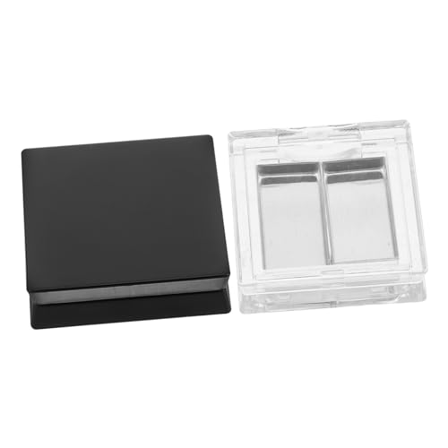 CRILSTYLEO Leere Lidschattenpalette 2-teilig Metall Aufbewahrungsbox Für Make-up Reisen Lidschatten Rouge Puder von CRILSTYLEO