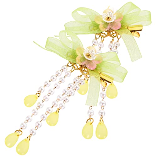 CRILSTYLEO Haarspangen im Retro-chinesischen Stil mit Blumenquaste Haarnadel für Mädchen und Frauen Haarspange baumelnde Quaste Haarnadel stilvolles Haar-Accessoire CRILSTYLEO Haarspangen im Retro-chinesischen Stil mit Blumenquaste Haarnadel für Mädchen und Frauen Haarspange baumelnde Quaste Haarnadel stilvolles Haar-Accessoire von CRILSTYLEO