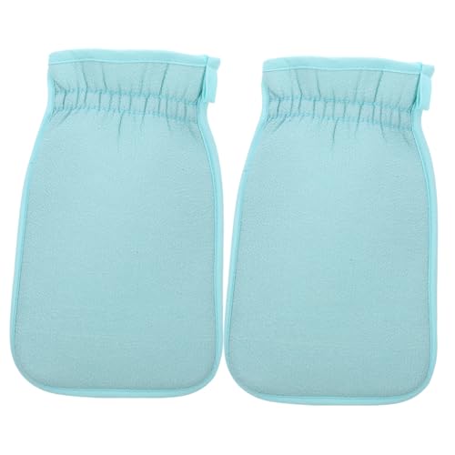 CRILSTYLEO Waschhandschuhe 2st Sauberes Badetuch Handtuch Handtücher Peelings Handschuhe Peeling-körperwäscher-handschuh Handpeeling-handschuh Peeling-körperpeeling Badehandschuh Für Erwachsene Stoff von CRILSTYLEO