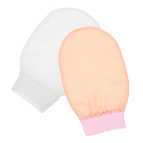CRILSTYLEO Rückenschrubber Peeling-handschuhe Duschhandschuhe Körperpeeling Für Männer Badehandschuh Luffa-schwämme Pouf Peeling-handtuch von CRILSTYLEO