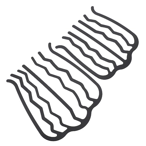 CRILSTYLEO 2 Stück U-förmige Metall-haarkämme Haargabeln Als Haarspangen Haar-accessoires Für Mädchen Damen Und Frauen von CRILSTYLEO