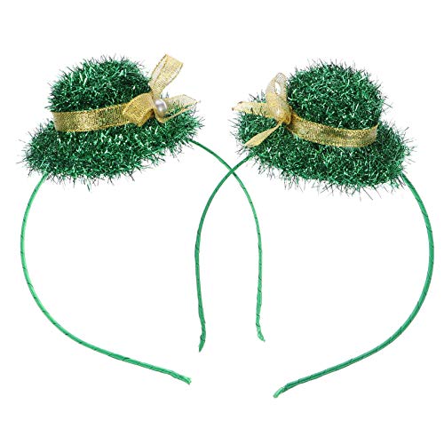 CRILSTYLEO Grünes Hutstirnband Für Festivals Leicht Und Angenehm Zu Tragen Als Party-kopfschmuck Für St Patrick's Day von CRILSTYLEO